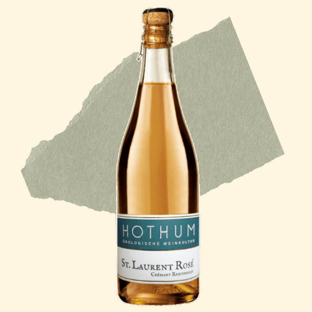 Hothum St. Laurent Rosé – Bio-Sekt im be°bubbly-Shop